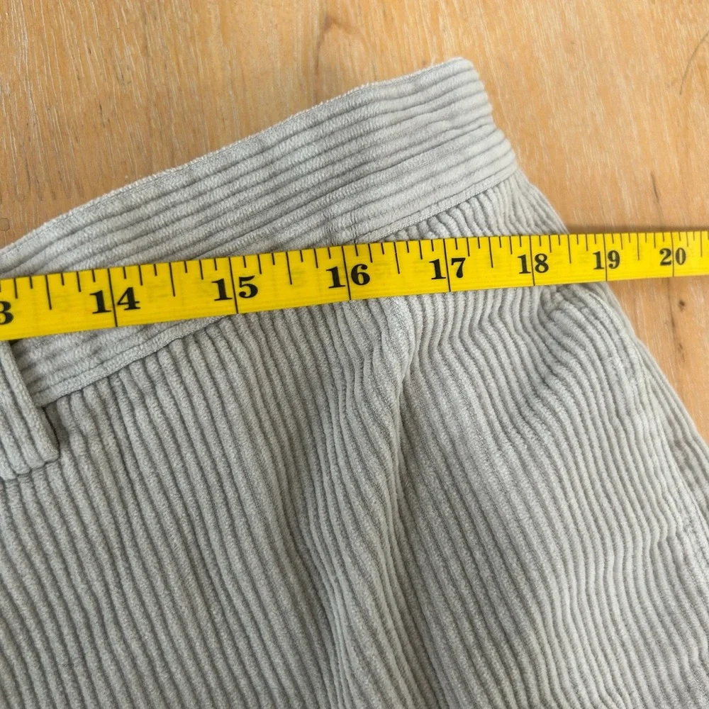 J Crew Classic Fit Beige Corduroy Pants Mens Size 38x32 (actual 38x29)‎ Academia